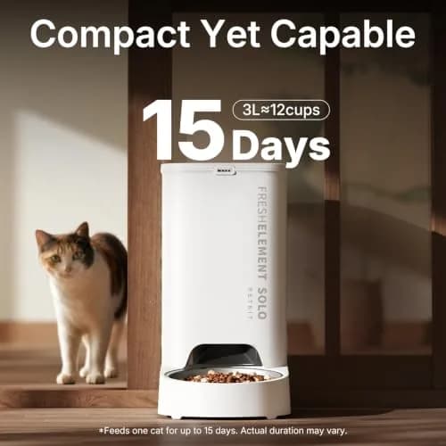 PETKIT Automatic Pet Feeder 3L | WiFi App Control with Triple Fresh-Lock System thumbnail 6
