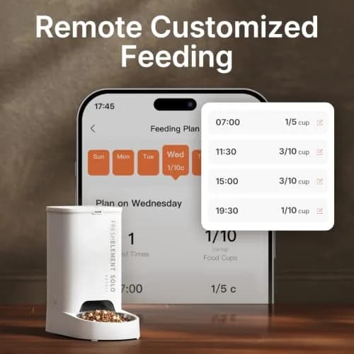 PETKIT Automatic Pet Feeder 3L | WiFi App Control with Triple Fresh-Lock System thumbnail 3