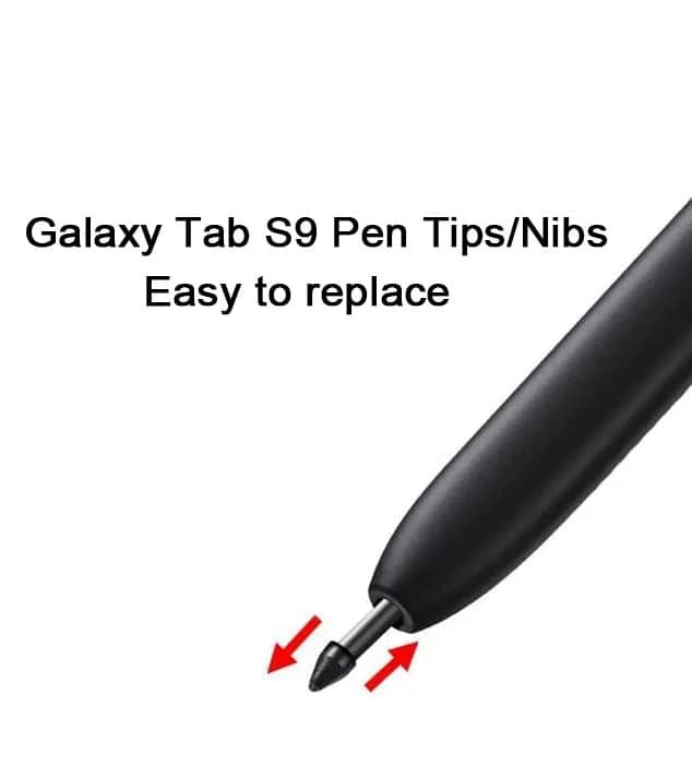 Befzygwk Black S Pen Soft Tips 5 PCS | Compatible with Galaxy Tab S9 Series thumbnail 5