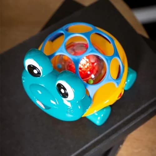 Baby Einstein Curious Car Neptune Oball Toy Car & Rattle 9.5cm (3.7in) | Lights & Rattle for 3+ Months thumbnail 5