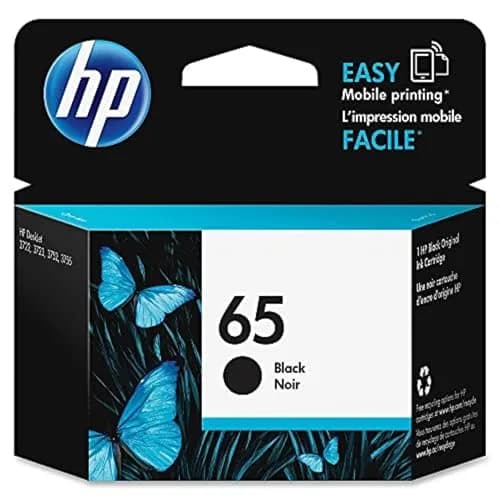 HP 65 Black Ink Cartridge (Pack of 2) | Fade-Resistant Documents & Brilliant Images thumbnail 3