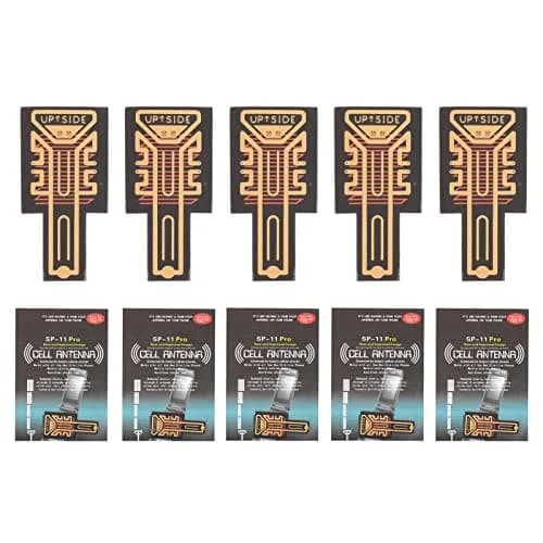 Fydun 5PCS Phone Booster Sticker Vintage Black Gold | Enhances Reception for Phones, Walkie Talkies, and More thumbnail 4