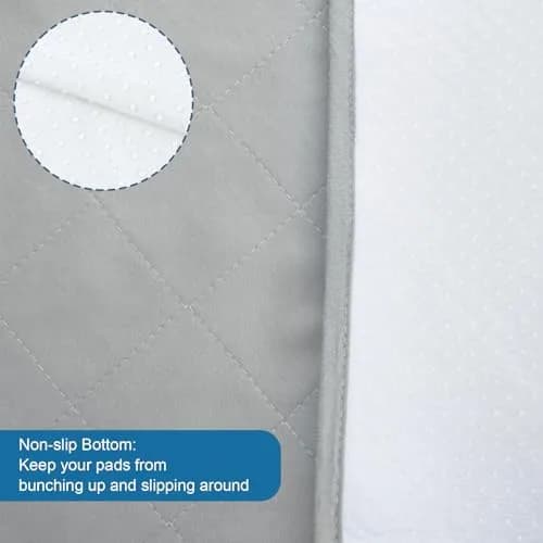 SPRINGSPIRIT Waterproof Chair Pads for Incontinence 22'' x 21'' (4 Pack) | Absorbent Seat Protector for Adults, Elderly, Kids, Pets thumbnail 2
