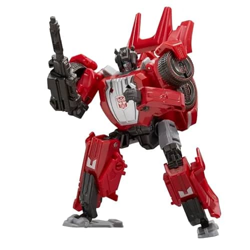 Transformers Toys Studio Series Deluxe War for Cybertron 07 Gamer Edition Sideswipe, 4.5-inch Converting Action Figure, 8+ | Video Game-Inspired Collectible thumbnail 4