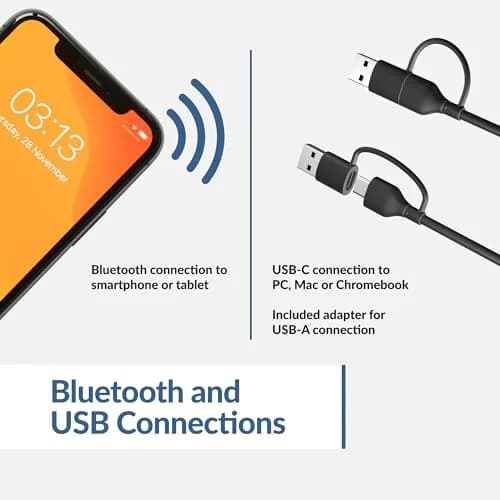 Cyber Acoustics CA-2890PRO USB & Bluetooth Speaker Bar 20W | Monitor Mount Speakerphone thumbnail 4