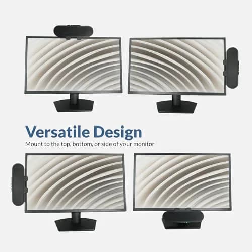 Cyber Acoustics CA-2890PRO USB & Bluetooth Speaker Bar 20W | Monitor Mount Speakerphone thumbnail 5