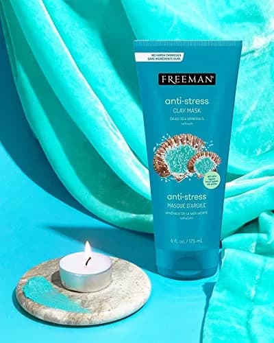 Freeman Dead Sea Minerals Anti-Stress Clay Facial Mask 350ml (12 fl. oz.) | Clarifies Pores & Radiant Skin thumbnail 6