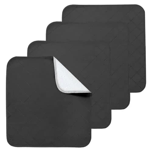 Magik & Kover Waterproof Chair Pads for Incontinence 22" x 21" (4-Pack) | Reusable Seat Protector with Non-Slip Backing thumbnail 1