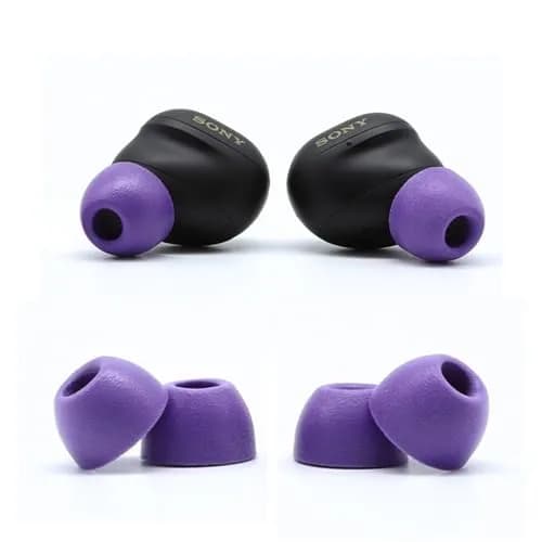 Comply Memory Foam Replacement Ear Tips, Purple (Small) (3 Pairs) | Ultimate Comfort & Secure Fit for Sony Earbuds thumbnail 1
