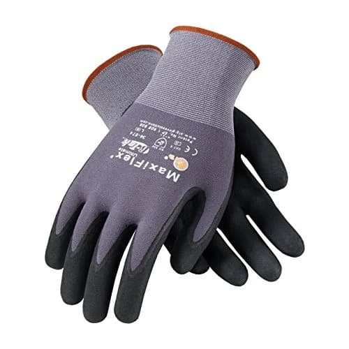 MaxiFlex 34-874 Gloves Nitrile Micro-Foam Grip Palm & Fingers | Excellent Grip & Abrasion Resistance thumbnail 1