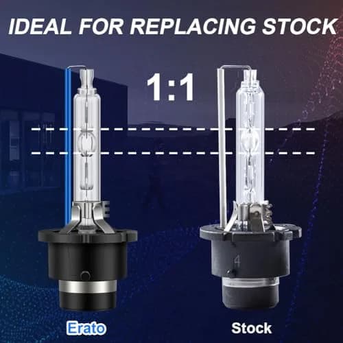 Erato D2S Xenon Headlight Bulbs 8000K Ice Blue 35W 3200 Lumens | Pack of 2 thumbnail 3