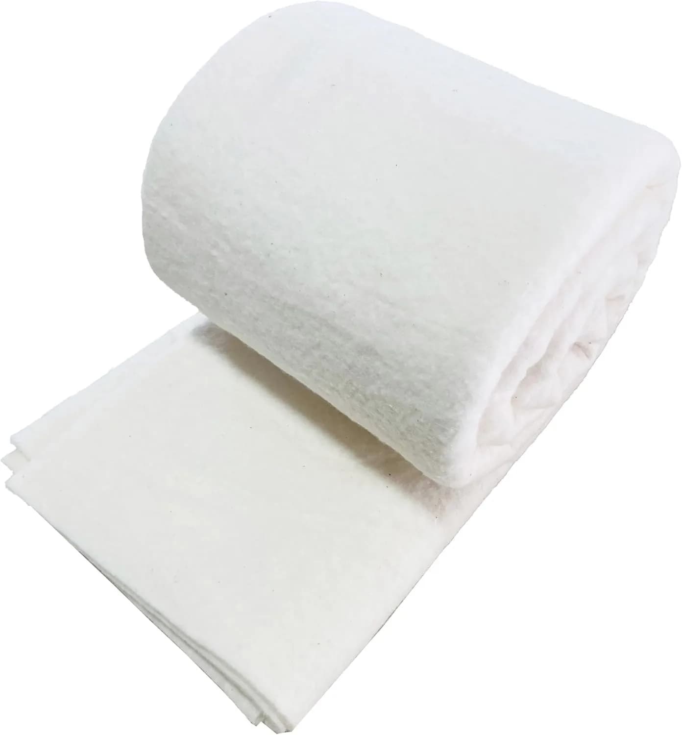 LUMANSUO 200GSM Crib Natural Cotton Quilt Batting 45"x60" | Soft, Thick & Low Shrinkage - main product image