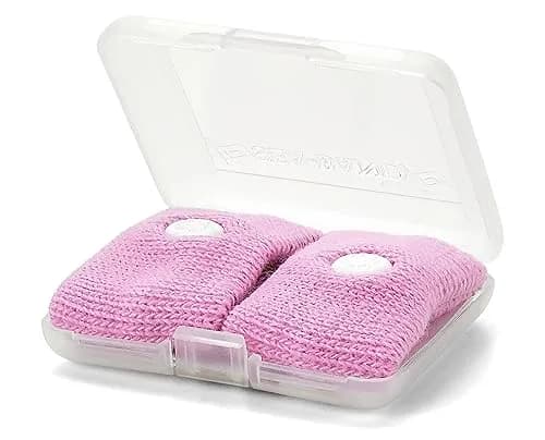 Sea-Band Anti-Nausea Acupressure Wristbands, 1 Pair, Pink | Drug-Free Nausea Relief for Travel Sickness thumbnail 2