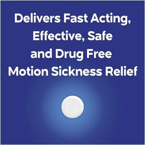 Sea-Band Anti-Nausea Wristbands Navy | Clinically Proven Acupressure for Travel Sickness Relief thumbnail 8