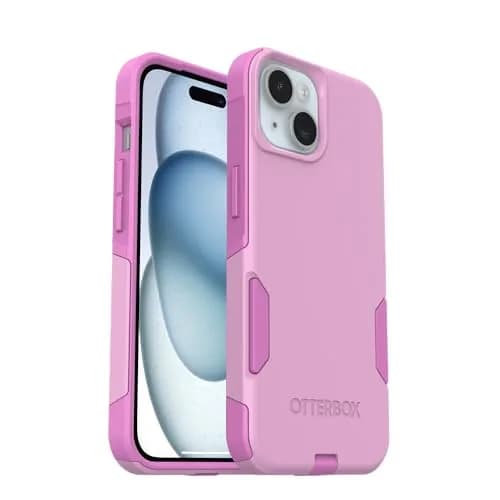 OtterBox Commuter Series Case for iPhone 13/14/15/16e/17e - Pink | Slim & Tough, Drop-Resistant thumbnail 3