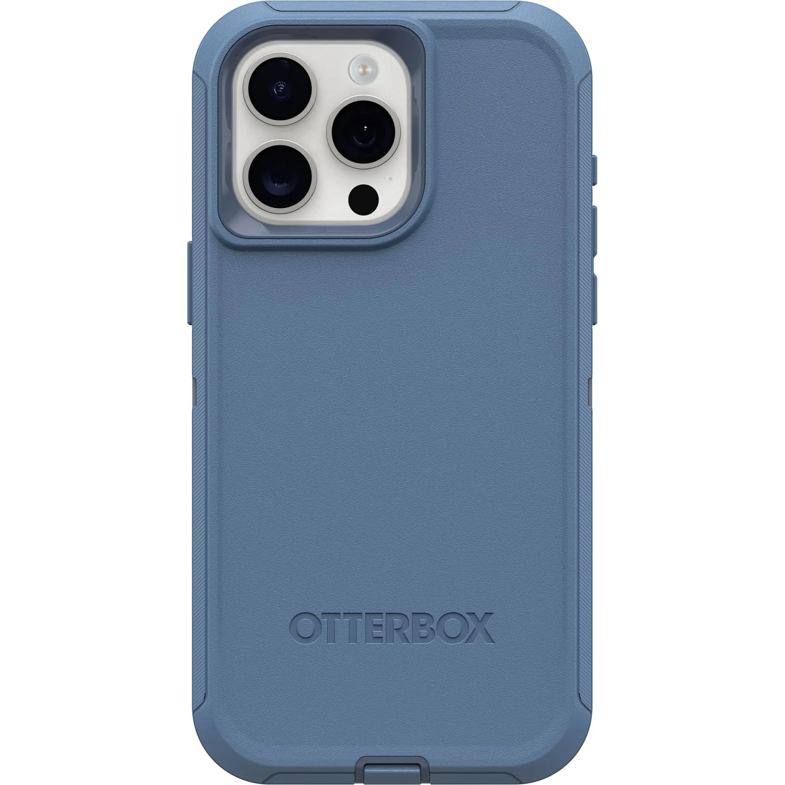 OtterBox Defender Series Case - Night Reverse (Yellow & Black) for iPhone 15 Pro Max | Rugged & Screenless — Blue