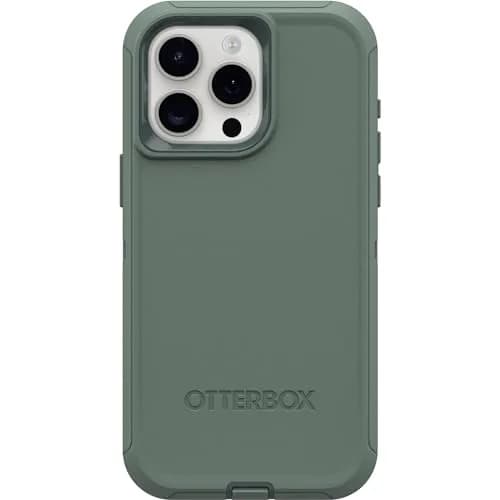 OtterBox Defender Series Case for iPhone 15 Pro MAX - Rugged Green | Military Drop Protection thumbnail 1