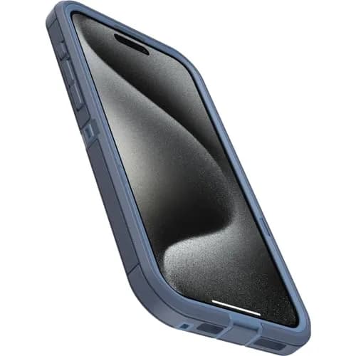 OtterBox Defender Series XT Case for iPhone 15 Pro Max - Baby Blue Jeans | Rugged, MagSafe, Dual-Layer thumbnail 3