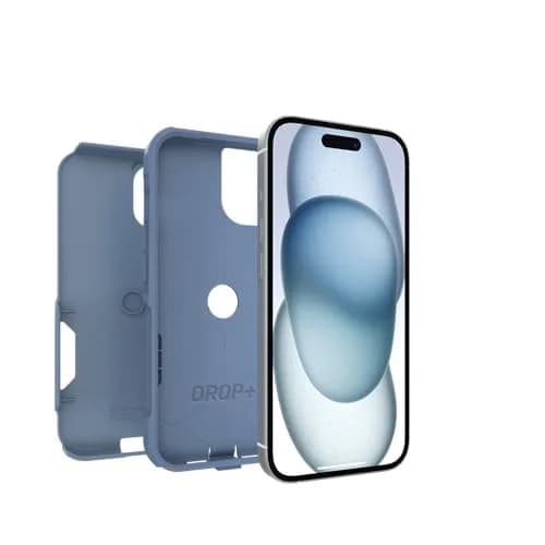 OtterBox Commuter Series Case for iPhone 13/14/15/16e/17e - Blue | Impact-Absorbing, Slim & Pocket-Friendly thumbnail 5