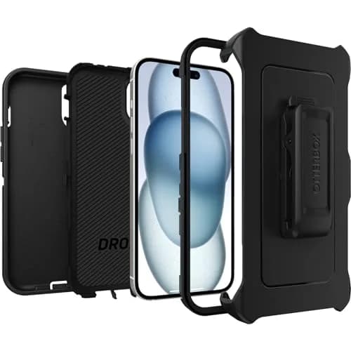 OtterBox Defender Series Pro Case for iPhone 15 Plus & 14 Plus | Rugged & Durable, Screenless, with Holster Clip & Kickstand thumbnail 4