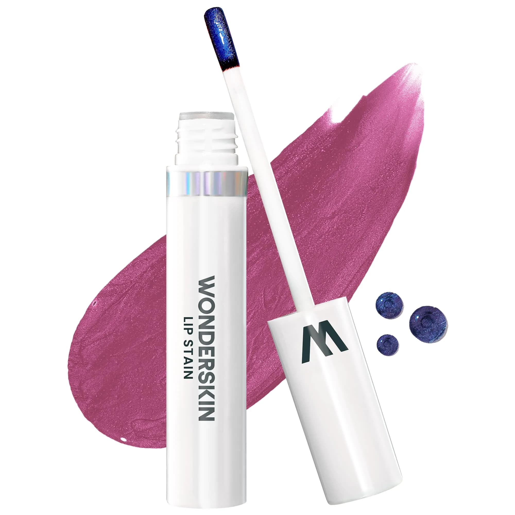Wonderskin Wonder Blading Lip Stain Masque - Bella Stain & Go 0.14 Fl Oz (4 ml) | Patented Liquid Blading Technology