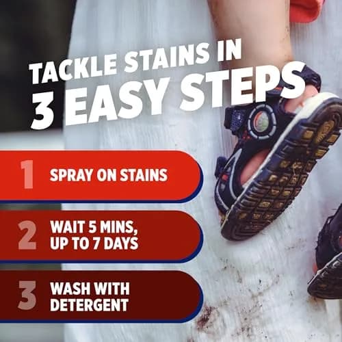 OxiClean Max Force Laundry Stain Treater Spray 118ml (2 Fl Oz, 2 Pack) | Tough Dried-In Stains thumbnail 7