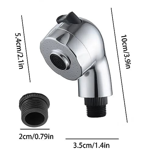 Qusmeiyici Showerhead Handheld Sprayer Adjustable Stainless Steel | Easy to Install & Corrosion Resistant thumbnail 2
