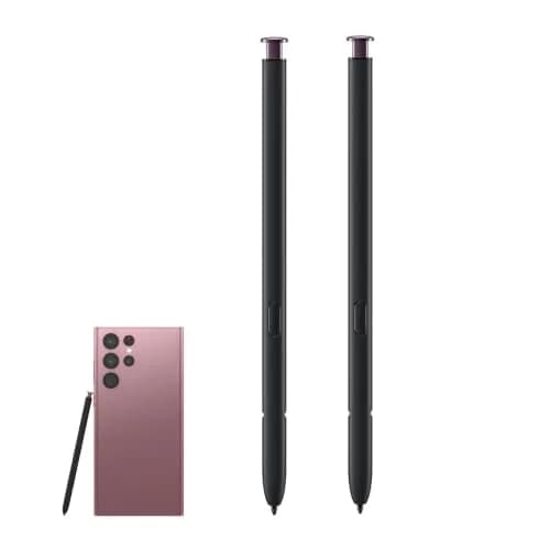 CaoXiong S22 Ultra S Pen Replacement for Samsung Galaxy S22 Ultra Stylus (2-Pack, Burgundy) | 4096 Pressure Levels thumbnail 1
