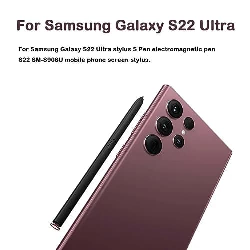 CaoXiong S22 Ultra S Pen Replacement for Samsung Galaxy S22 Ultra Stylus (2-Pack, Burgundy) | 4096 Pressure Levels thumbnail 2