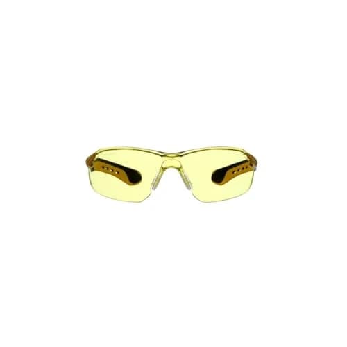 3M Flat Temple Safety Eyewear with Scratch Resistant Lens, Amber Frame, 2-Pair | Impact & UV Protection thumbnail 5