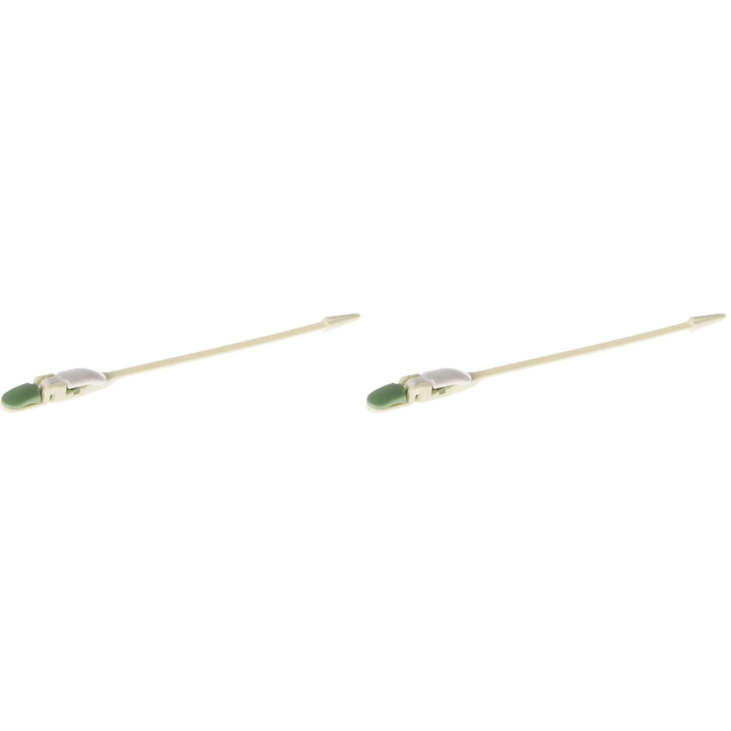 Clover Clip 'n Glide Bodkin Set, 2 Count | Flexible Elastic Threader for Sewing