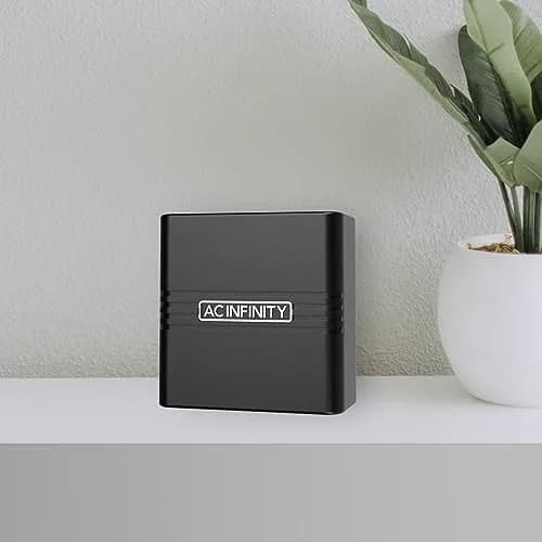 AC Infinity A1 Smart Hygrometer Temperature Humidity Monitor with Bluetooth App & Corded Sensor | 4.5 cm (1.8 Inch) Black thumbnail 7