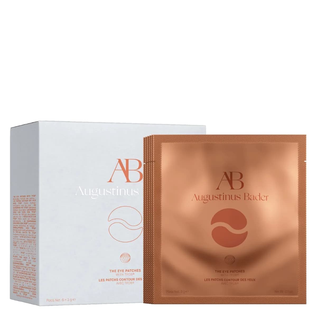 Augustinus Bader The Eye Patches 6 Pack | Hydrating & Anti-Aging Hydrogel Patches for Dark Circles - main product image