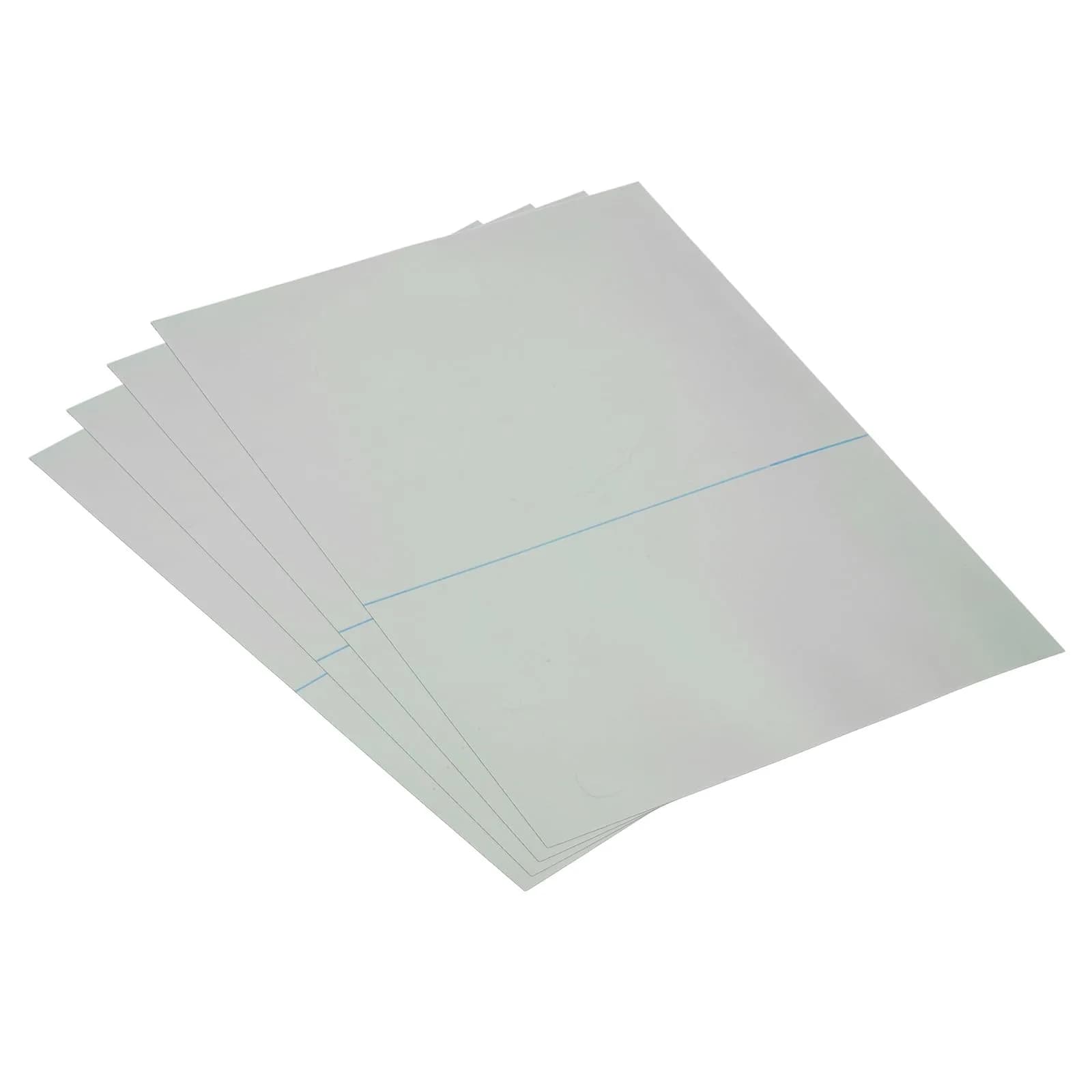 PATIKIL 4 Pack Polarized Film Sheets 21.7x16.5cm (8.5x6.5 inch) | Adhesive Linear Polarizing Filter for LCD Displays — 4-Pack