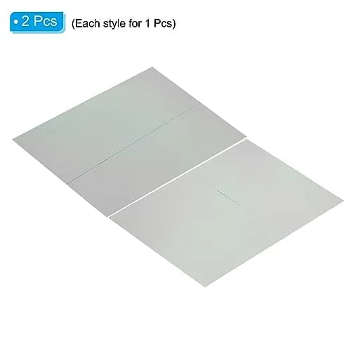 PATIKIL Polarized Film Sheets 20x15.2cm (7.9x6 Inch) | 2-Pack Linear Polarizing Filter for LCD Displays thumbnail 3