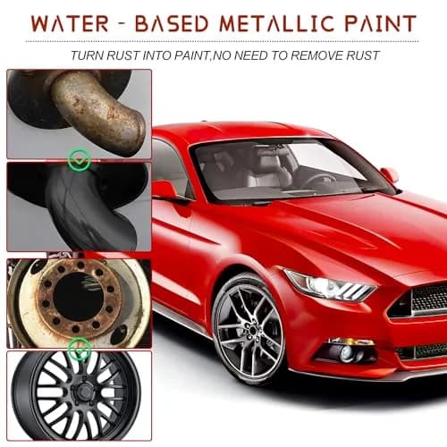TPTAL Rust Renovator Black 300g (10.58 oz) | Converts Rust to Durable Black Polymer Layer thumbnail 3