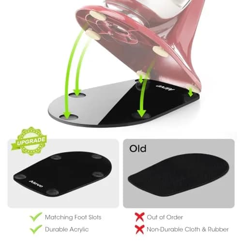 Aieve Mixer Slider Mat for KitchenAid 4.5-5 QT Tilt-Head Stand Mixer Accessories | Acrylic Sliding Tray with Felt Bottom thumbnail 5