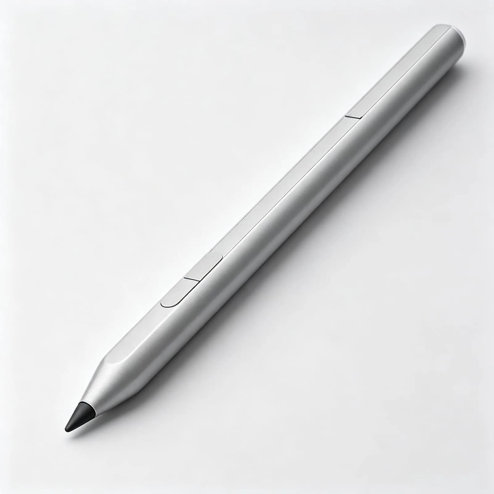 CaoXiong MPP 2.0 Tilt Pen Compatible with HP Rechargeable, Black | Precise, Seamless Touchscreen Writing (70-120c) — Silver