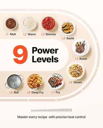 VEVOR Built-in Electric Stove Top 12 inch 2 Burners 3000W 220-240V Glass Radiant Cooktop | Sensor Touch Control with Timer & Child Lock thumbnail 4