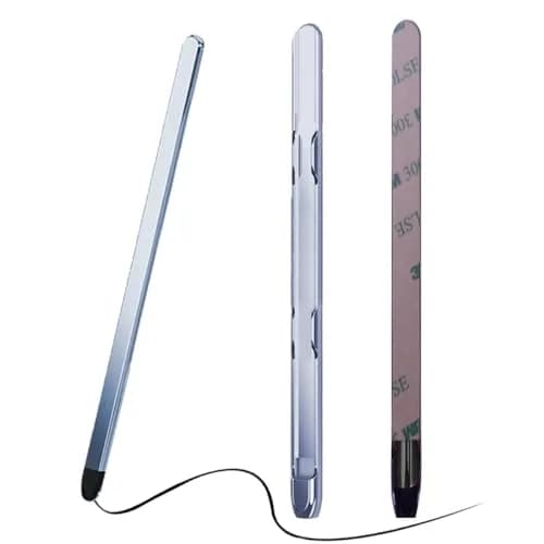 YQODSZ Stylus Pen & S Pen Holder for Samsung Galaxy Z Fold 7/6 / 5 | Slim Silicone Tip, Adhesive Slot, Blue thumbnail 1