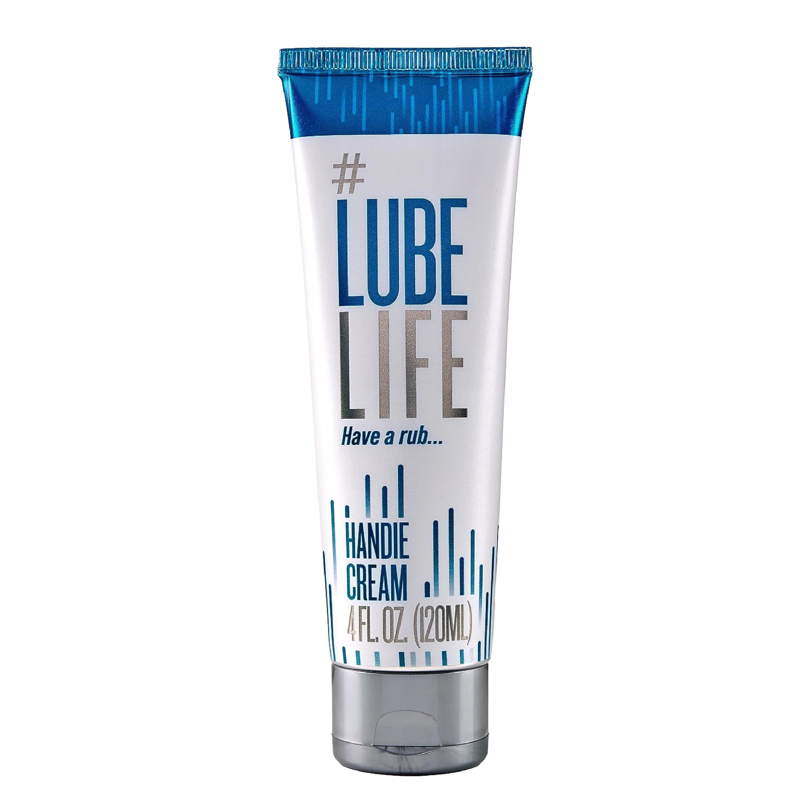 LubeLife Water Based Handie Cream 4 fl oz | Natural, Non-Staining, Easy Cleanup - main product image