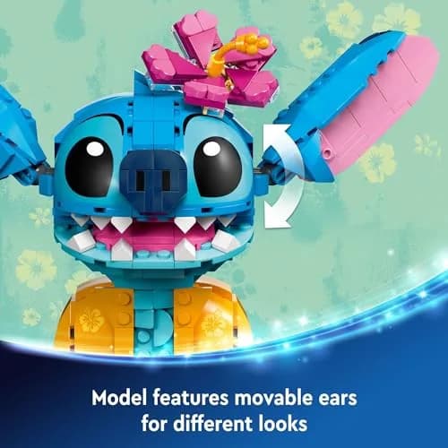 LEGO Disney Stitch Toy Building Kit 730 Pieces | ASTM-Tested Educational Toy for Kids Ages 9+ thumbnail 3