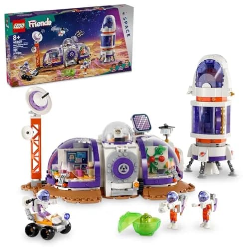 LEGO Friends Mars Space Base and Rocket Set | Science Toy for Pretend Play with 3 Mini-Dolls and Spaceship, Gift for Kids 8+ thumbnail 1