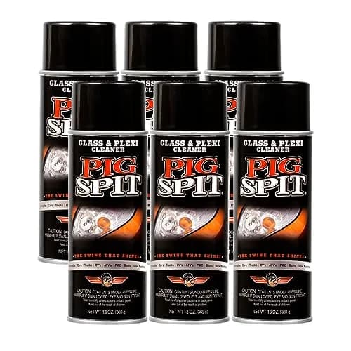 Pig Spit Glass and Plexi Cleaner 78 Fl Oz | Streak-Free Shine for Home & Auto thumbnail 1
