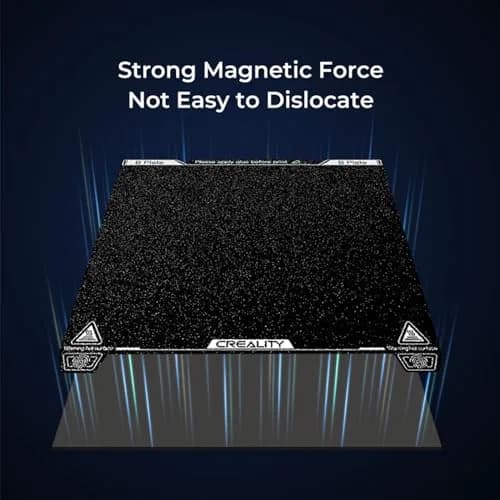 Creality K1 Max Build Plate Kit 315x310mm | Frosted PEI Surface, Magnetic Sticker for K1 Max & Ender 3 Series thumbnail 7