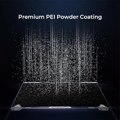 Creality K1 Max Build Plate Kit 315x310mm | Frosted PEI Surface, Magnetic Sticker for K1 Max & Ender 3 Series thumbnail 3