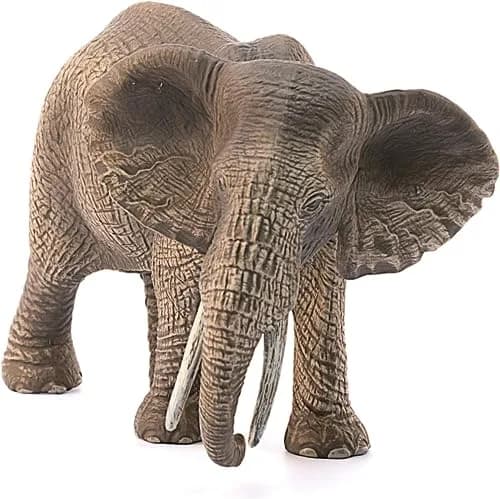 Schleich African Elephant Female Figurine 14.5 cm (5.7 inches) | Realistic Wildlife Toy for Kids Ages 3+ thumbnail 8