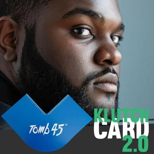 Tomb 45 Color Enhancement Klutch Card for Beard and Line Up | Reusable Plastic Template for Barber Quality Definition thumbnail 3