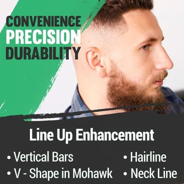 Tomb 45 Color Enhancement Klutch Card for Beard and Line Up | Reusable Plastic Template for Barber Quality Definition thumbnail 6