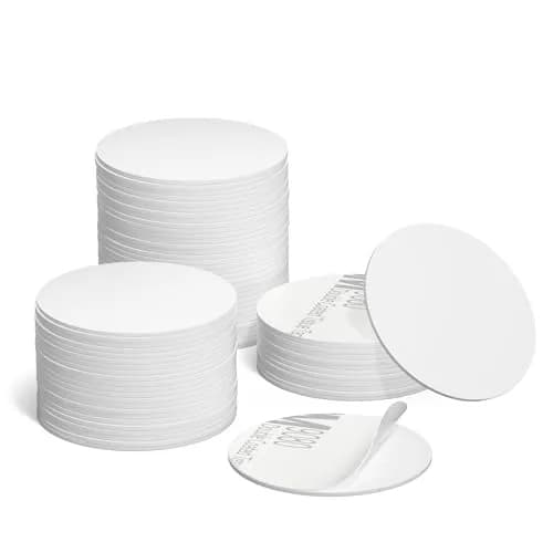 sanpopo NFC Coin Cards 30 pcs | Waterproof PVC, 25mm Diameter, Compatible with TagMo thumbnail 1